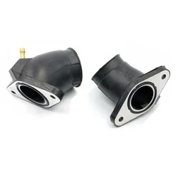 Colector de admisión de carburador de motocicleta, botas para Yamaha XVS400 XV400 XVS650 1997-2014 Drag star/v-star XVS Vstar 400 650, 2 uds.