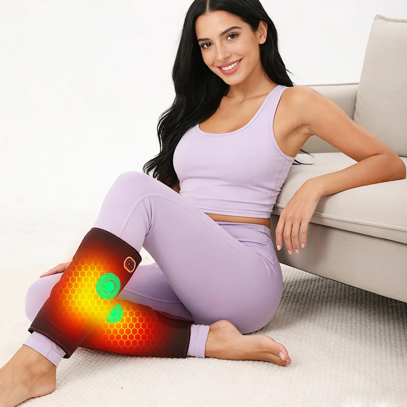 1 Pcs Self Heating Knee Pads Warm Wormwood Self Heating Knee Brace Support Long Compression Sleeve Arthritis Joint Pain Relief