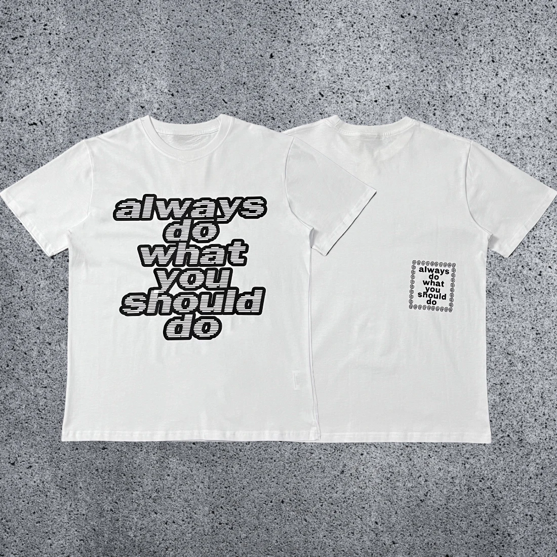 Y2k Summer AD Short-sleeved WYSD TALK Sun Roll Fun Printed American High Street Skateboard Cotton Round-neck T-shirt