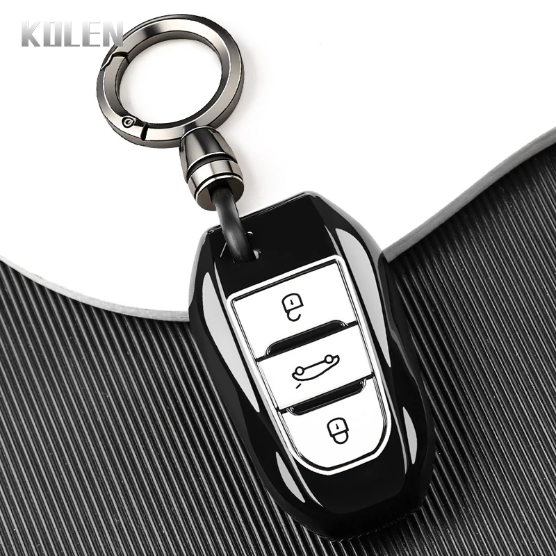 

Премиальный чехол-накладка из ТПУ для автомобильного ключа-пульта для Peugeot 2008 3008 4008 5008 308 408 508, Citroen C1 C2 C4 C6 C3-XR Grand DS3 DS5