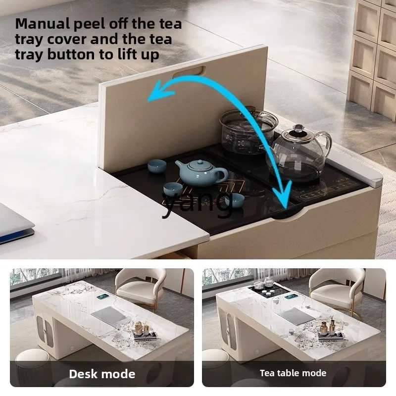 

LMM office modern simple integrated tea table household tea chair combination