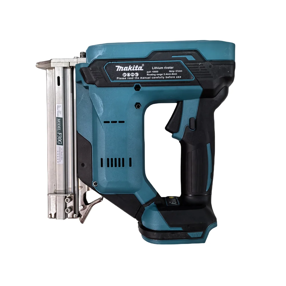 Imagem -03 - Makita-electric Staple Gun Concrete Nail Gun Recarregável Nailer Bateria de Lítio 18v Decoração Carpintaria Pneumático