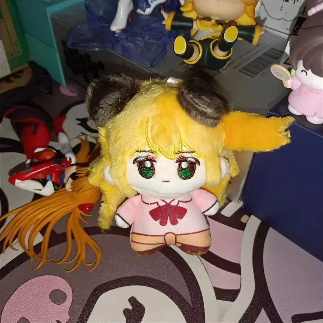 Stuffed 10cm Game Anime Citrus Aroma: Yuzu & Mei Harauma Fan-made Goods Body Plush Doll Toy Soft Dress Up Cotton Kid Gift