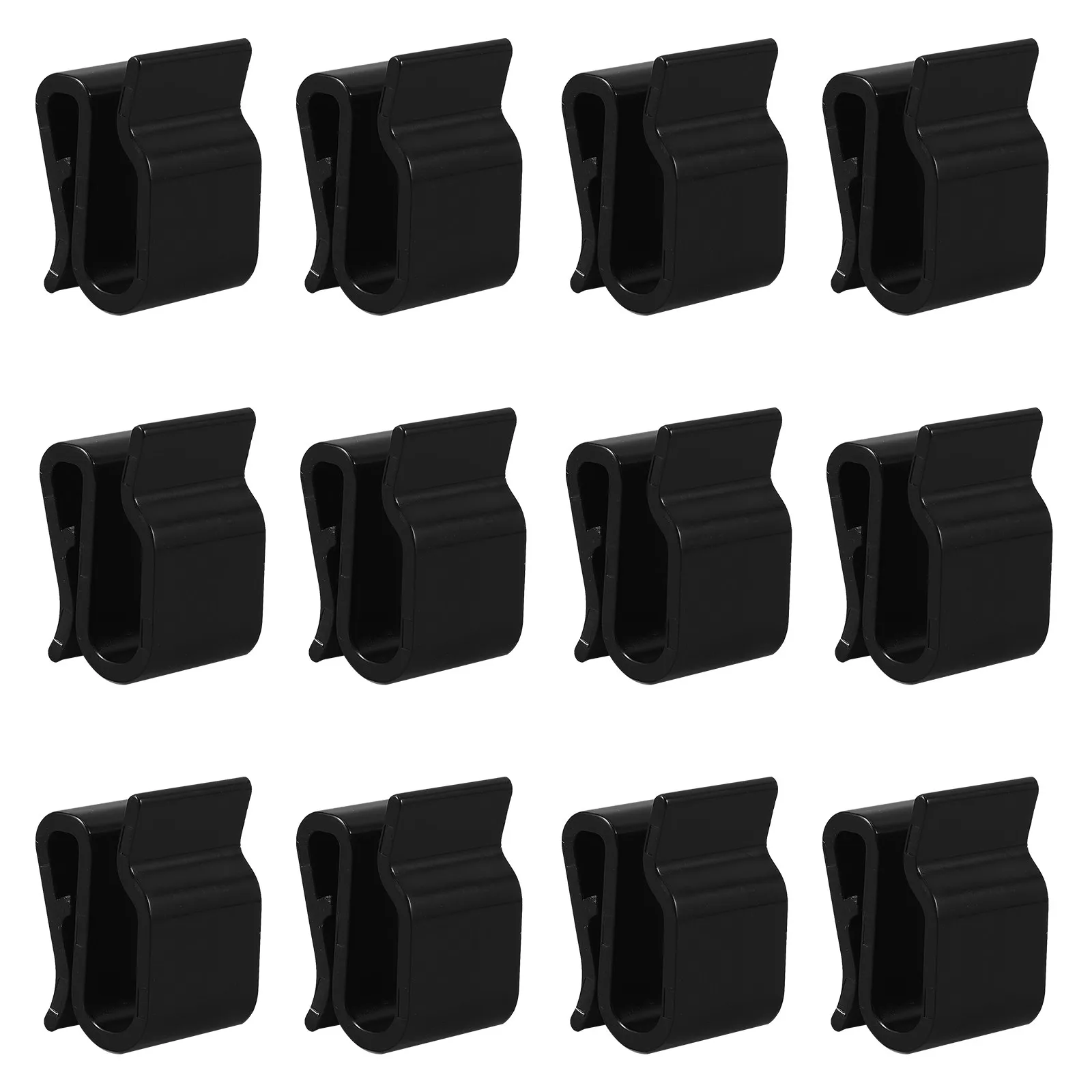 30Pcs Solar Panel Wire Clips Photovoltaic Cable Clamp ABS Material Tool Free Installation for Solar Mounting Frame Organization