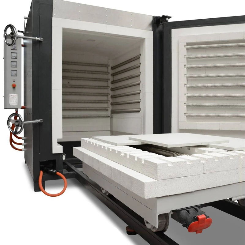 228L High-Temperature Heat Treatment Furnace, Electric Control Ceramic Kiln, With PLC Automatic Control, 1-Year Warranty
