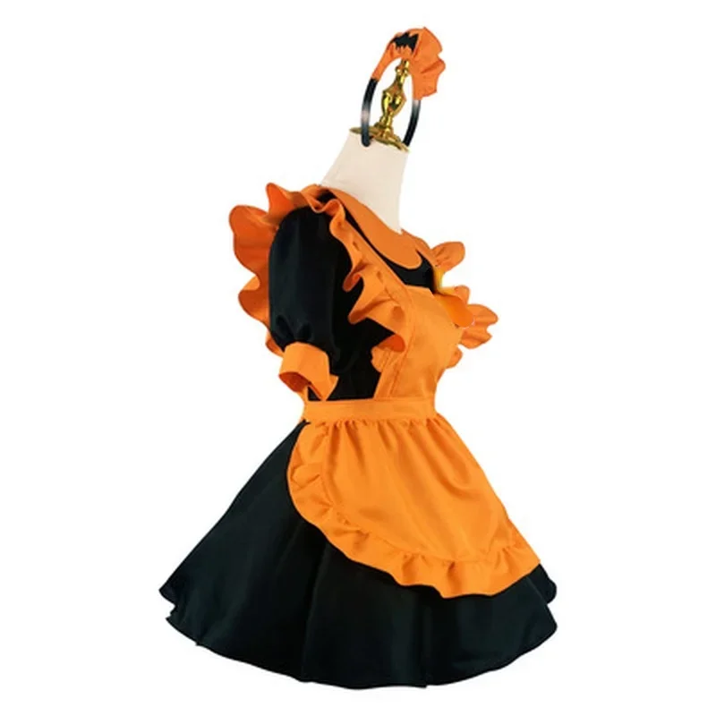 Costumes de Cosplay d'Halloween Imbibés de Citrouille, Robe de Lingerie Japonaise Lolita, Grande Taille, pour Femme