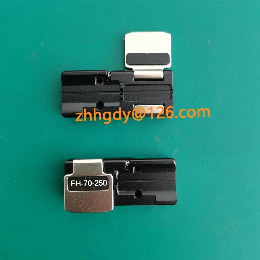 1 Pair FH-70-250 Optic Fiber Fusion Splicers Single Core Bare Fiber Clamps Fiber Holder FSM-70R/70R+/19R+/12R/19S/80S/80S+/70S