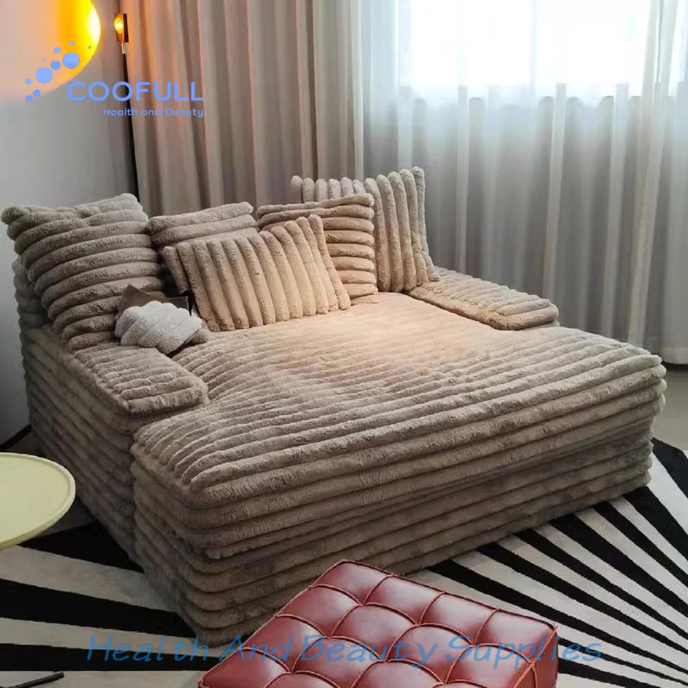 Coofull Compression Sofa Set Modern Combination Vacuum Living Room Fabric Compressed Furniture Made in China Foshan Factory