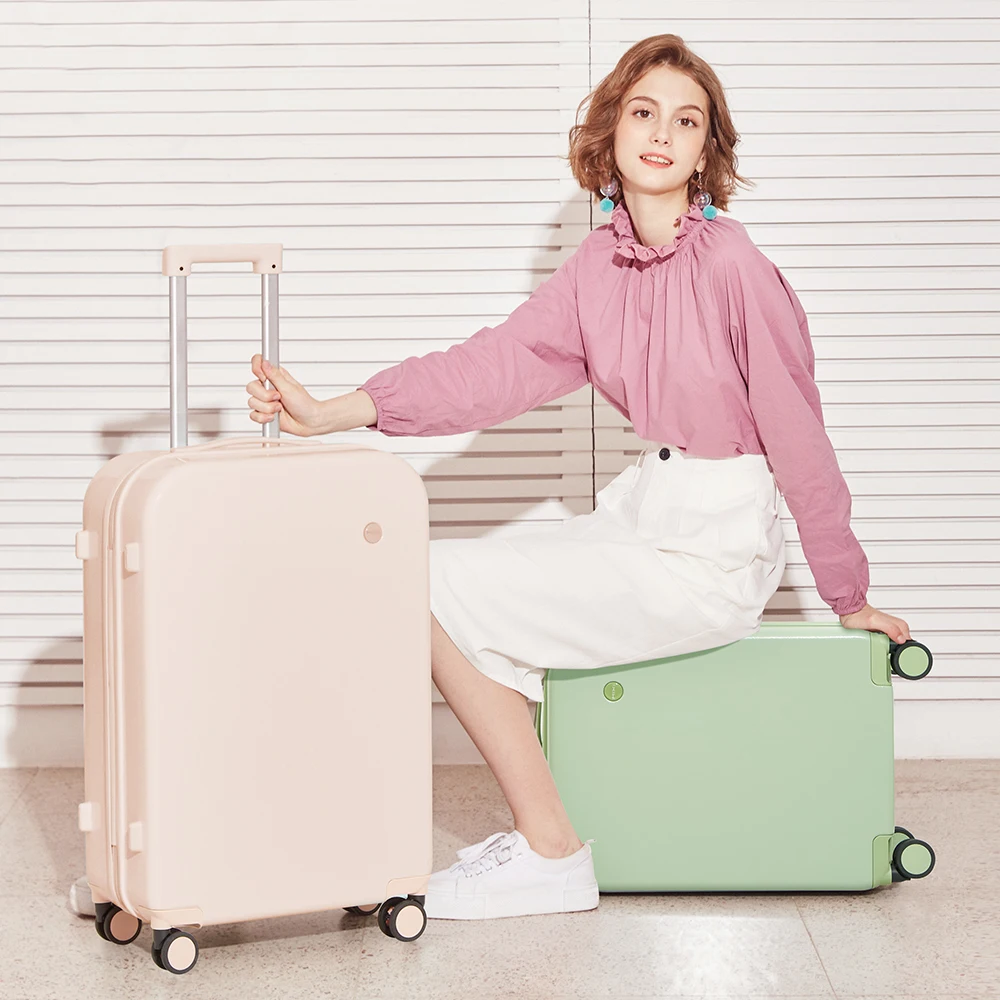 Mixi – bagage à roulettes pour femmes et hommes, avec verrouillage TSA, M9236