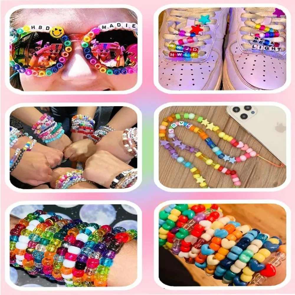 30/1702 قطعة مجموعة صنع المجوهرات الاكريليك ، اكسسوارات صنع المجوهرات DIY ، عيد الحب ، الهالوين ، عيد الشكر ، هدايا عيد الميلاد