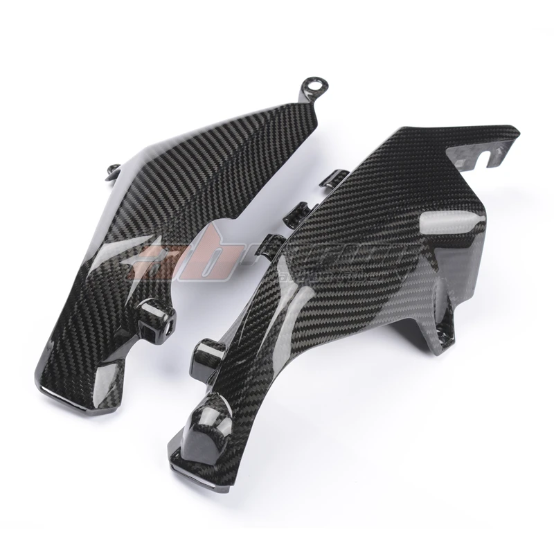 

Ducati Monster Radiator Side Covers Full Carbon Fiber Side Panel Fairing Cowling Compatible with 696 795 796 1100 Models