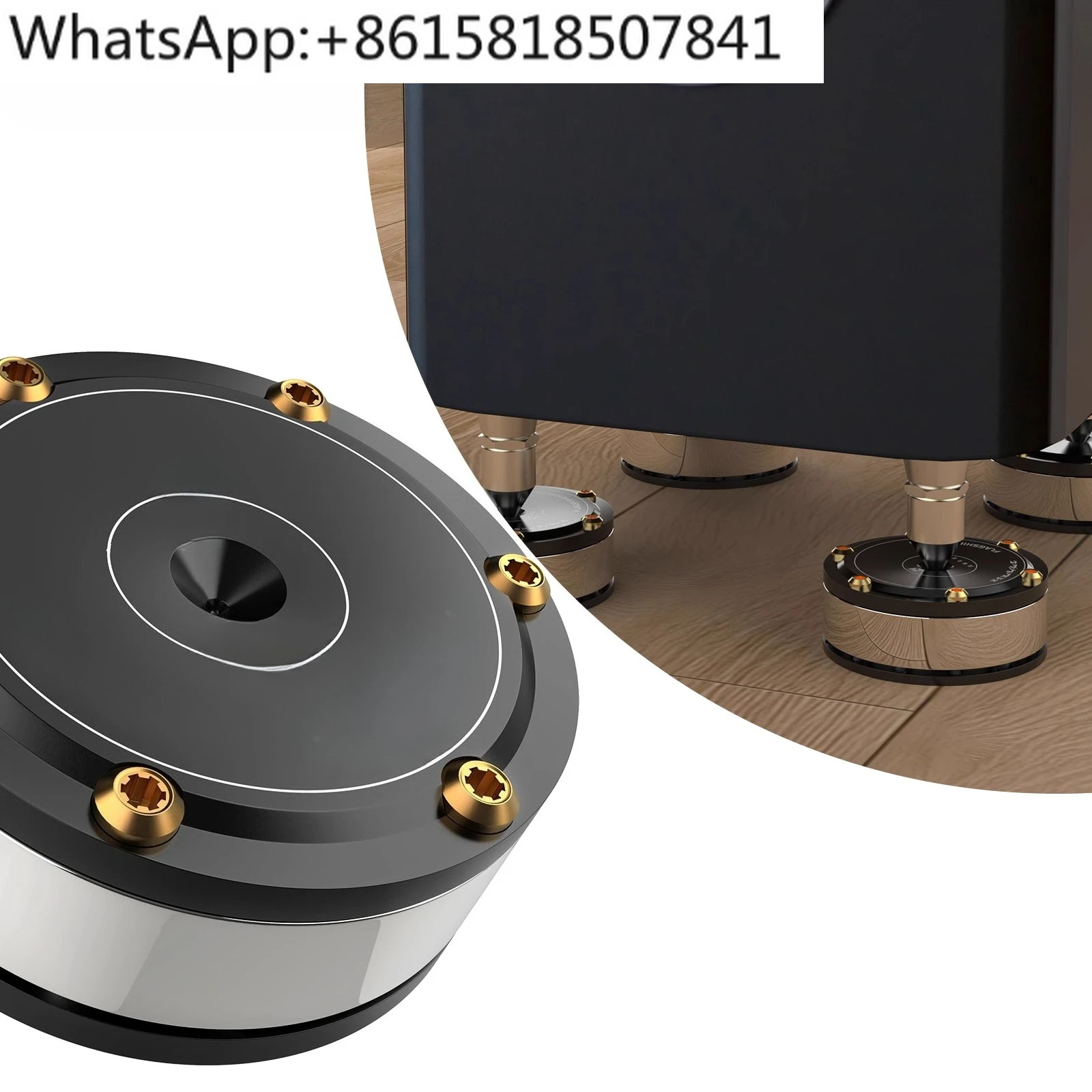 مكبرات الصوت مكبر كهربائي CD فك القرص الدوار السيراميك الخرز امتصاص الصدمات وسادة القدم