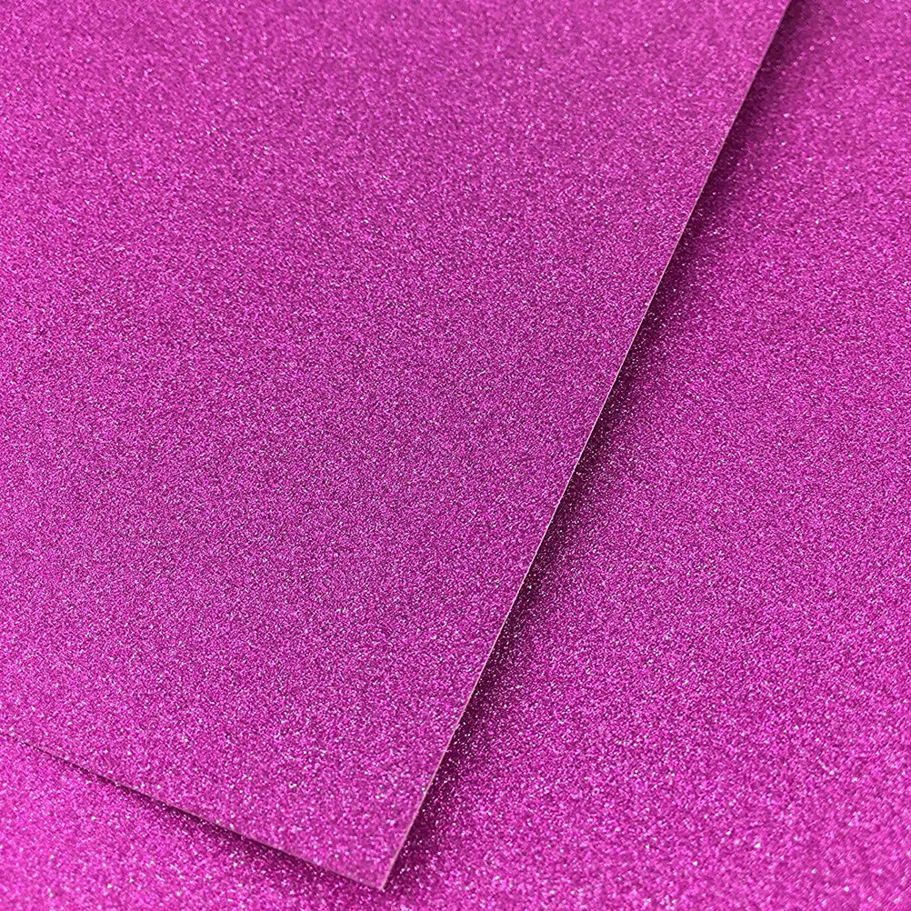 

10Pcs Glitter Paper A4 Craft Sheets Shiny DIY Material for Decals Stencils Collectibles Rose Red Glitter Paper
