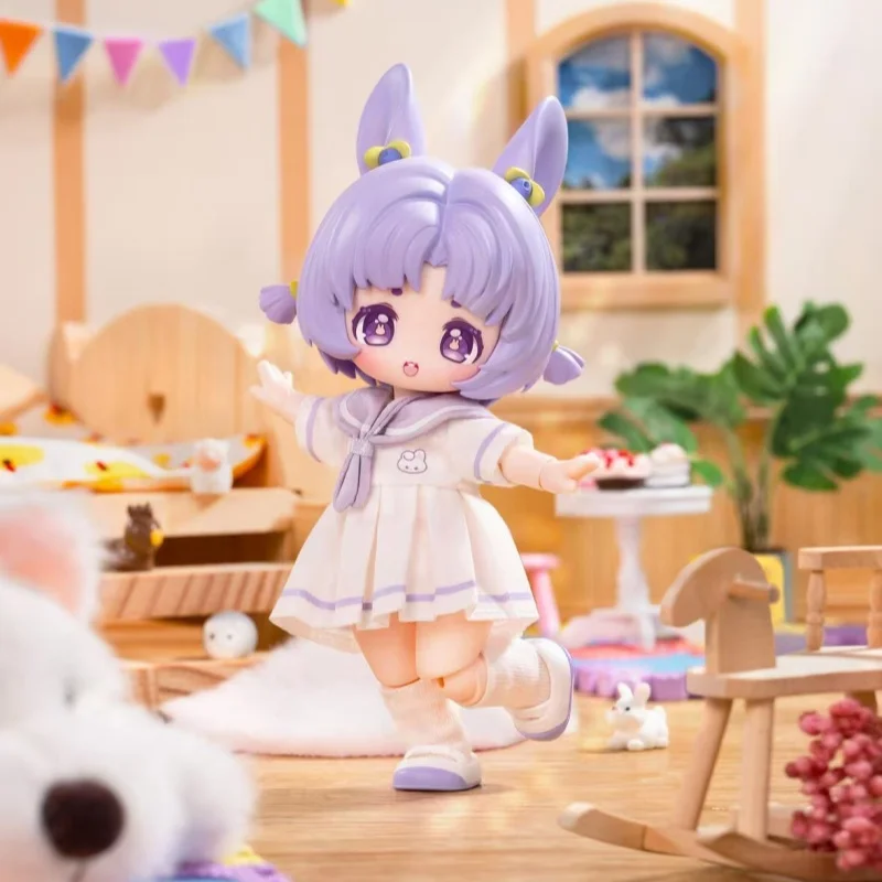 Come4free بوني الحلوى رياض الأطفال 1/12 Bjd سلسلة صندوق أعمى عمل الشكل لطيف جمع سطح المكتب حلية موضة هدية #5