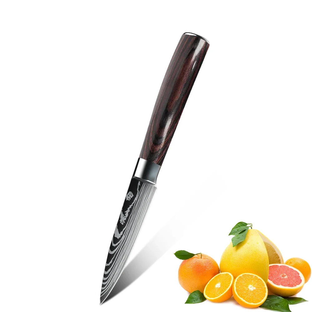 

Small Utility Knife Professional Kitchen Knife High Carbon Stainless Steel Chef Cleaver Peeler Fruit Meat Cleaver Knife