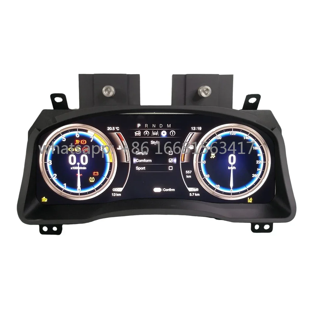 

Digital Cluster Virtual Cockpit LCD Car Multimedia Player For Toyota Land Cruiser Prado 120 GX470 Dashboard Speed Meter Screen