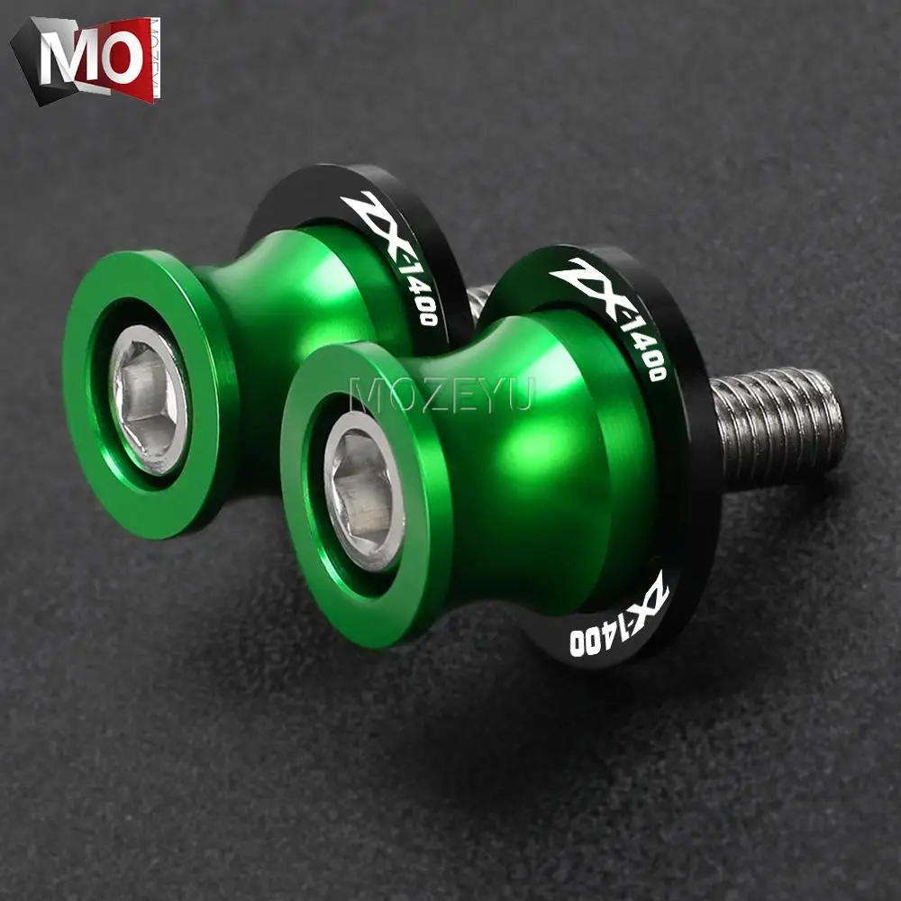 8MM/10MM Motorcycle accessories Swingarm Spools slider stand screws For kawasaki ZX1400 SVeRsion ZX1400 ZX14R ZZR1400 2006-2016