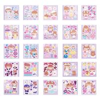 25Pcs Cartoon Stickers Kawaii Scrapbooking Stickers Water Bottle Laptop Luggage Guitar Skateboard Stickers Decorative Sticker