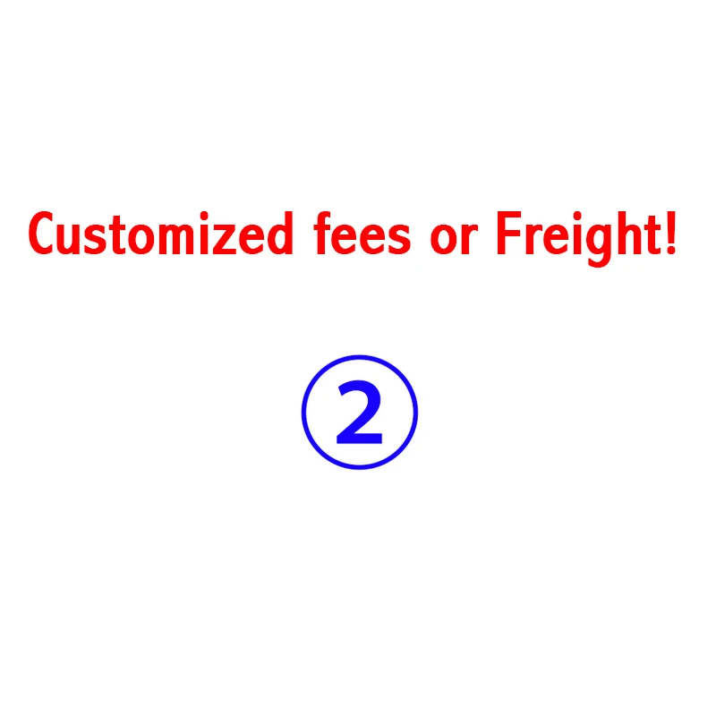 

Customized fees or Dedicated Link for Freight Supplement (S-0.5)