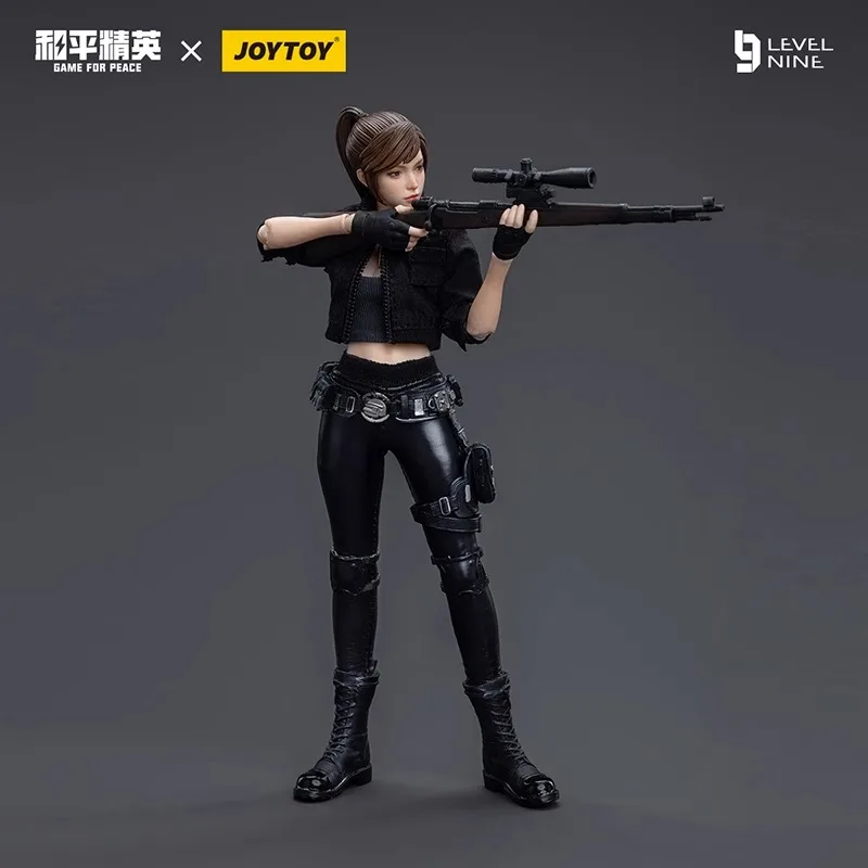 Original JOYTOY Game for Peace Gilly 1/12 15cm Female Soldier Action Models Art Collections Toy Gifts