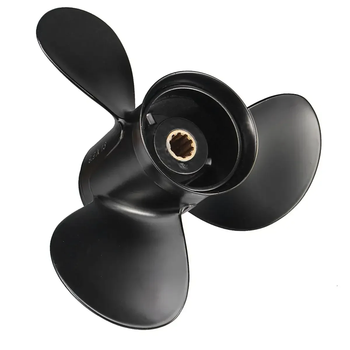 Boat Outboard Propeller 48-19640A40 Aluminium Alloy Marine Propeller 10 Spline Tooth 3 Blade For Mercury Engine 25-30HP 9.9 x 13