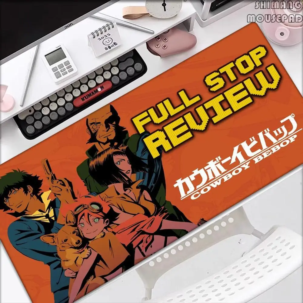 

Cowboy Bebop Mouse Pad Gaming Mousepad Gaming Accessories Desk Mat Large Mouse Mat Gamer XXL Mouse Carpet PC Desk Pad