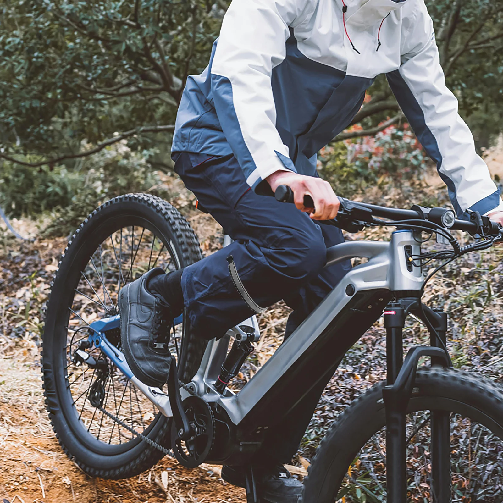 2Pcs Fahrrad Hosen Clips Reflektierende Radfahren Hose Bein Manschette Clip Nacht Reiten Sicherheit Bands Fahrrad Zubehör Radfahren Hosen Clip