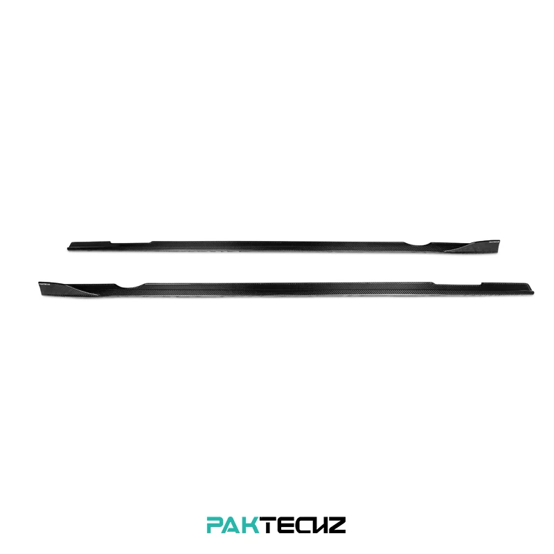 

Карбоновые накладки на пороги Paktechz Prepreg для Mercedes-Benz W177 A-Class Sport A35 A45s Hatchback Ver.2