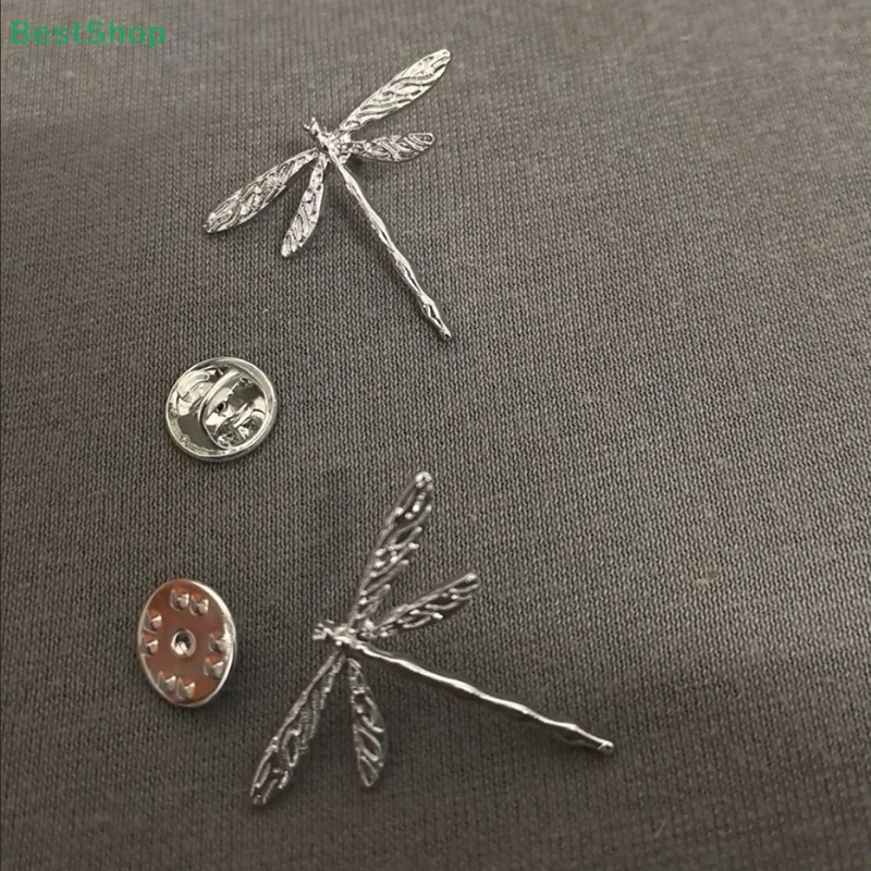〔Victoria〕Retro Dragonfly Brooches For Women High Grade Fashion Insect Brooch Pins Coat Accessories Jewelry Gifts