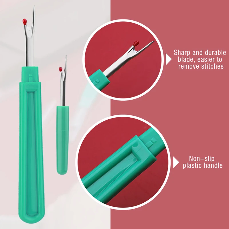 3/6PCS Seam Ripper Big and Small Sewing Stitch Thread Unpicker with Scissors for Sewing/Crafting Removing Threads Tools