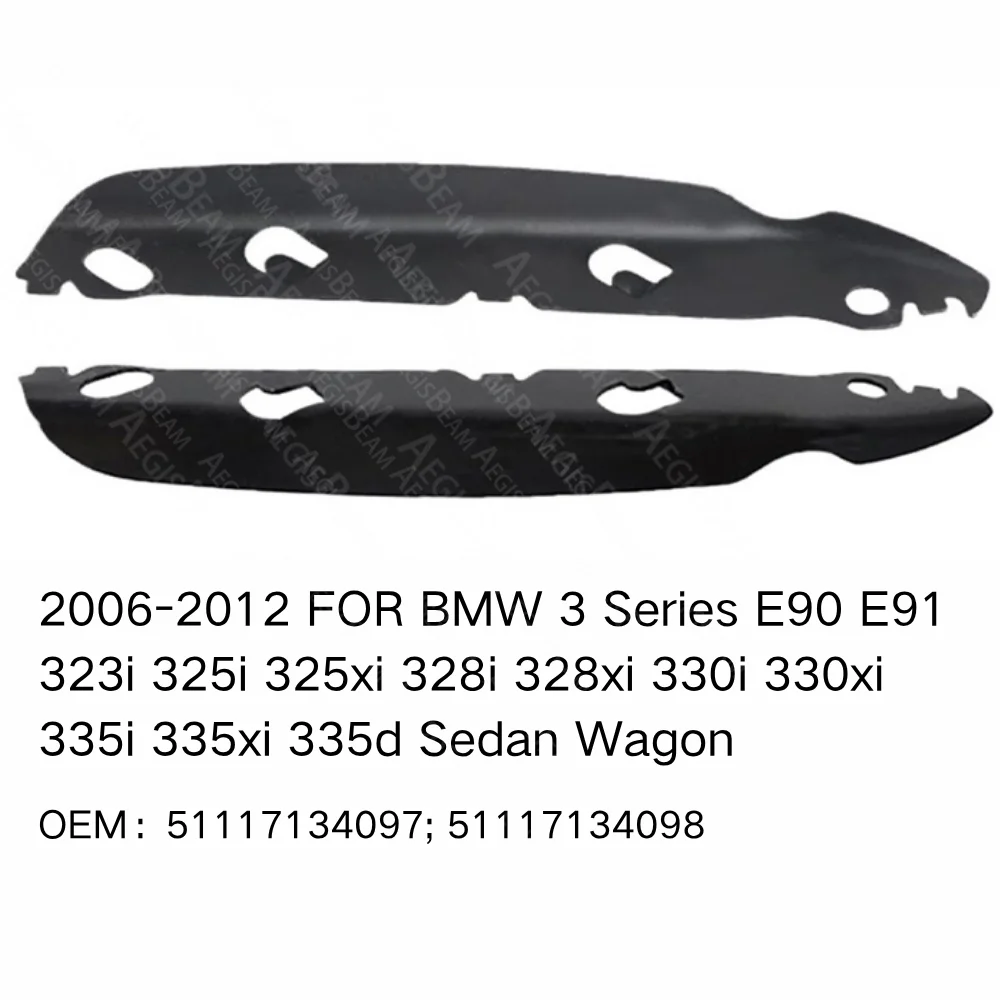 Front Bumper Retainer Bracket Spacer Support FOR BMW 3 Series E90 E91 323i 325i 325xi 328i 328xi 330i 330xi 335i 51117134097