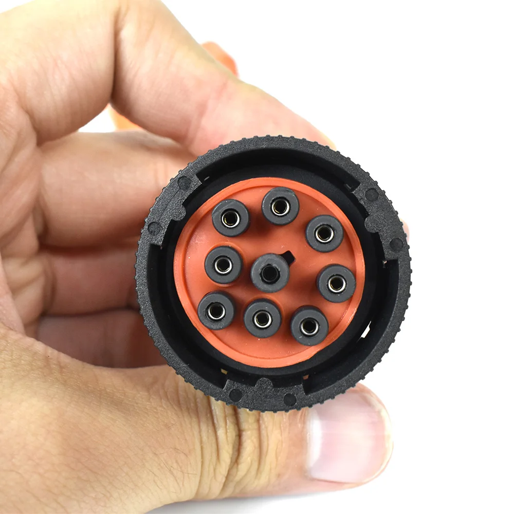 كابل واجهة 9pin لـ ET، كابل تشخيص 9P يدعم Xtruck Y009 HD طقم تشخيص الشاحنة #2