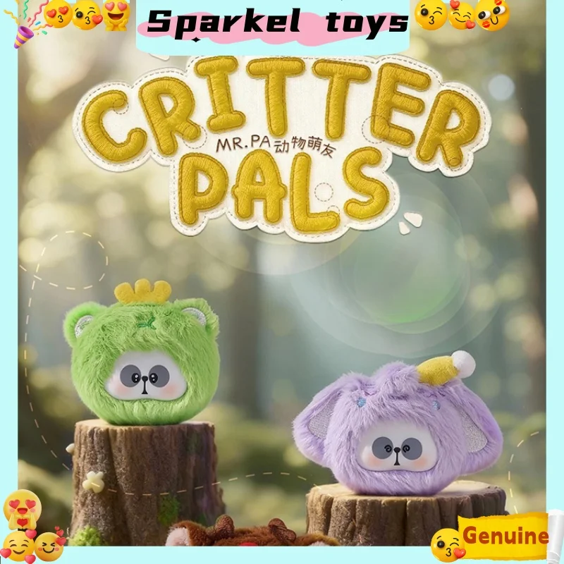 

Новая оригинальная серия Mr.Pa Critter Pals, слепая коробка, подвески, плюшевый декор для рюкзака, загадочная коробка, брелок-сюрприз, игрушки, подарки для девочки