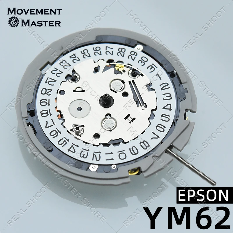 ญี่ปุ่น YM62A ควอตซ์, 6 พินมัลติฟังก์ชั่น YM62 การเคลื่อนไหวสากล 7T62A นาฬิกาอะไหล่ซ่อม