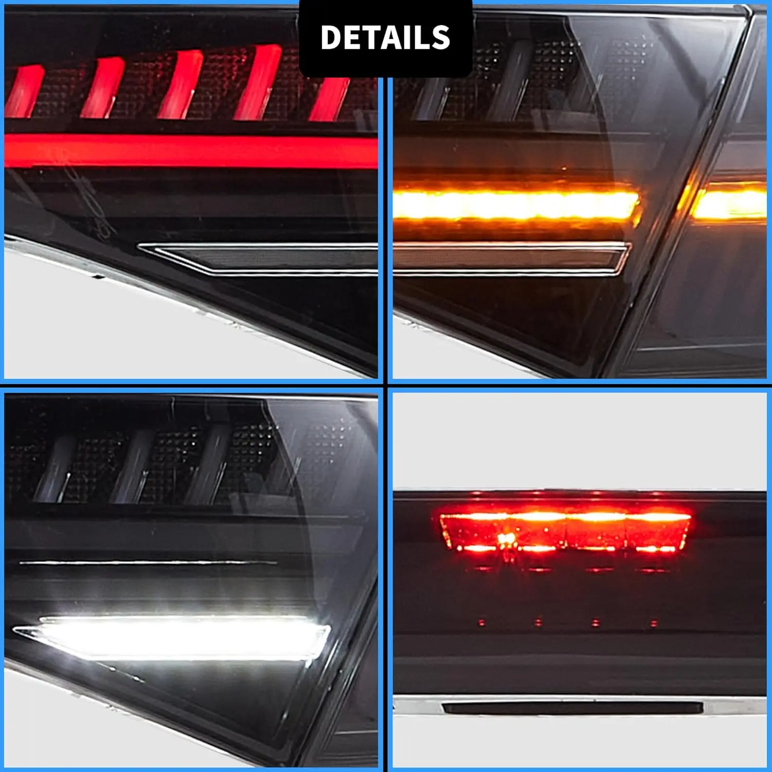 LED テールライトホンダアコード 2023 2024 2025 リアランプペア