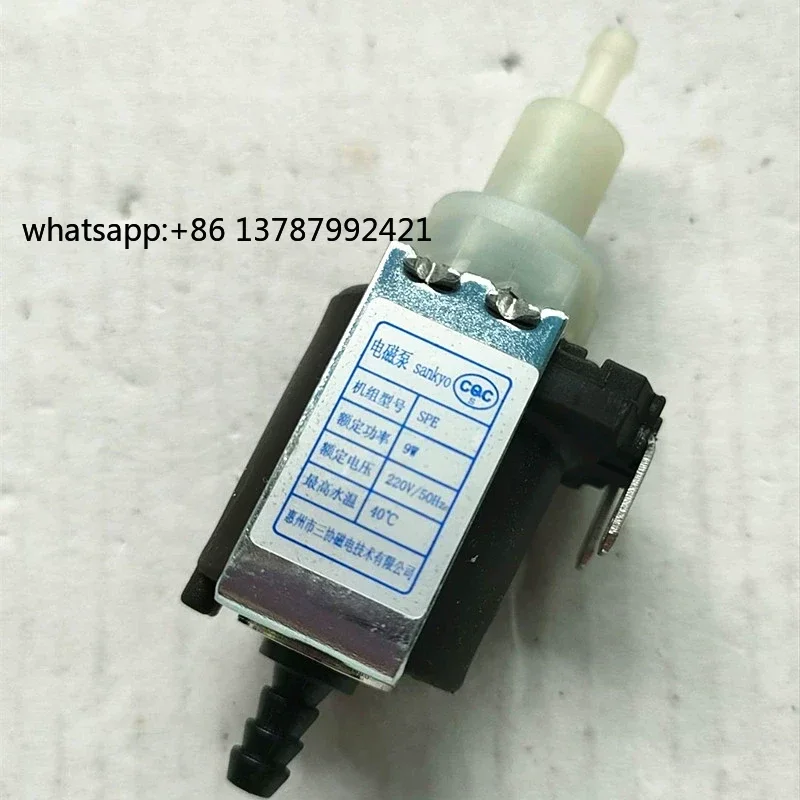 SPE single-head solenoid pump accessories are suitable for handheld hanging ironing machine steam mop 9w