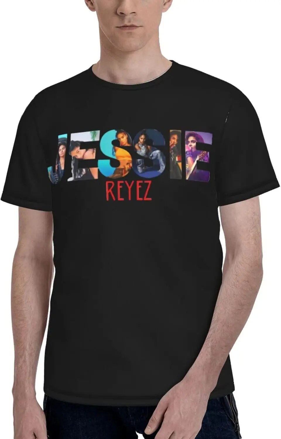 Jessie Music Reyez T Shirt Men's Summer O-Neck Tee Comfortable Short Sleeve T-Shirts