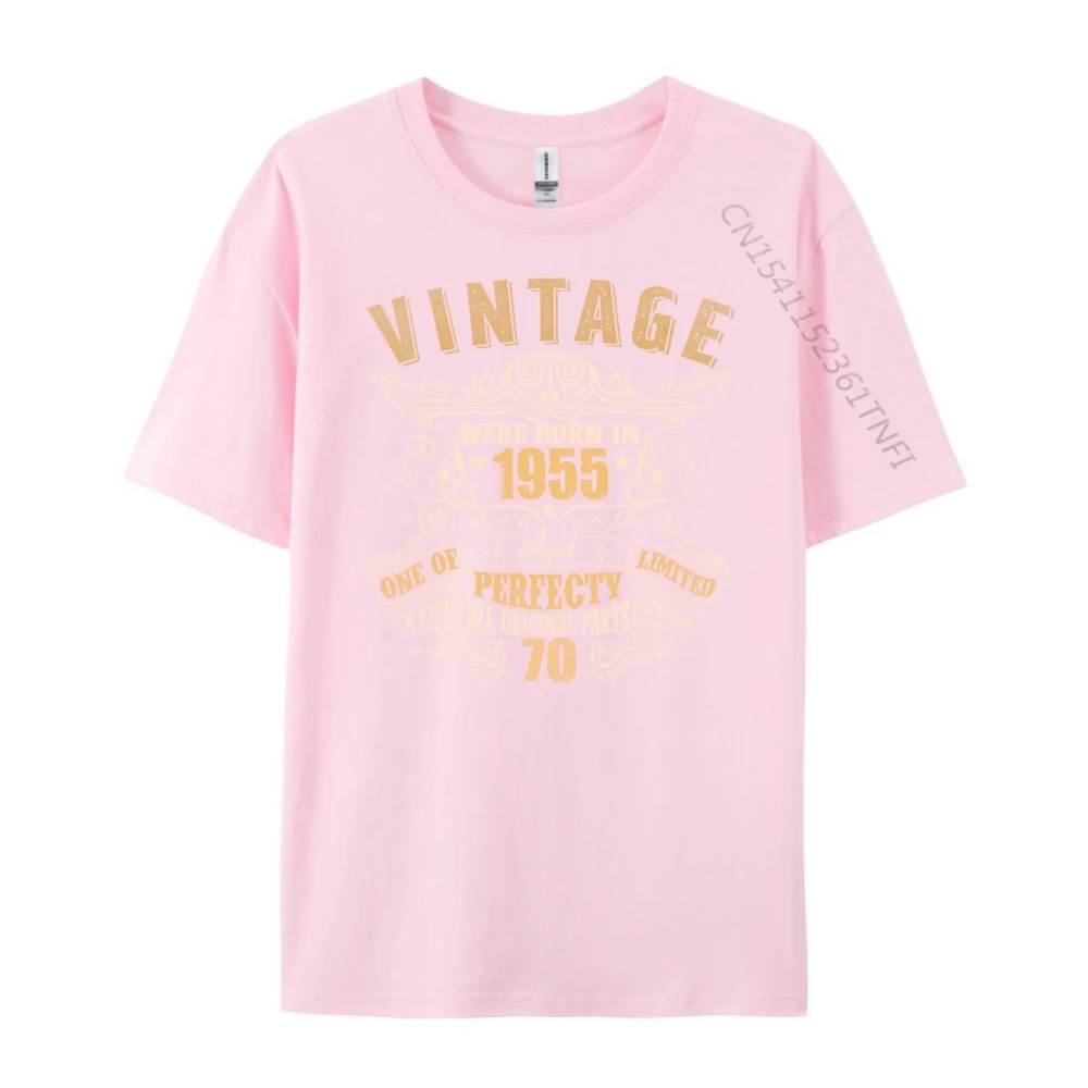 زينة الرجال مضحك 1955 70 عيد ميلاد المتضخم تي شيرت الرجال الملابس الفاخرة الرجال ماردي غرا الجرافيك القطن قصير الأكمام