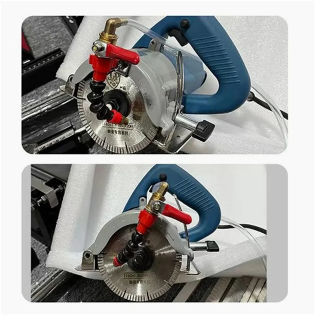 5.31 Inches Dust Remover Water Sprayer System Dust-proof Nozzle Coolant Misting For Marble Brick Tile Cutting