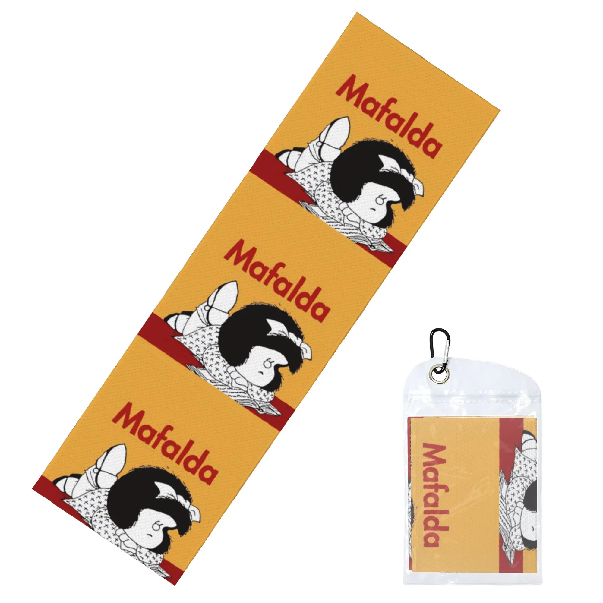 Cartoon Mafalda Cold Exercise Towel Argentine Quino Comics Yoga And Fitness Running Outdoor Activities Travelling Camping Towels