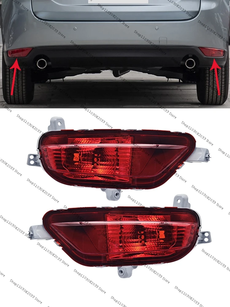 

Для Mazda CX 5 2017 2018 2019 2020 отражатель заднего бампера стоп-сигнал задний противотуманный фонарь отражатель бампера противотуманная фара сигнальная лампа