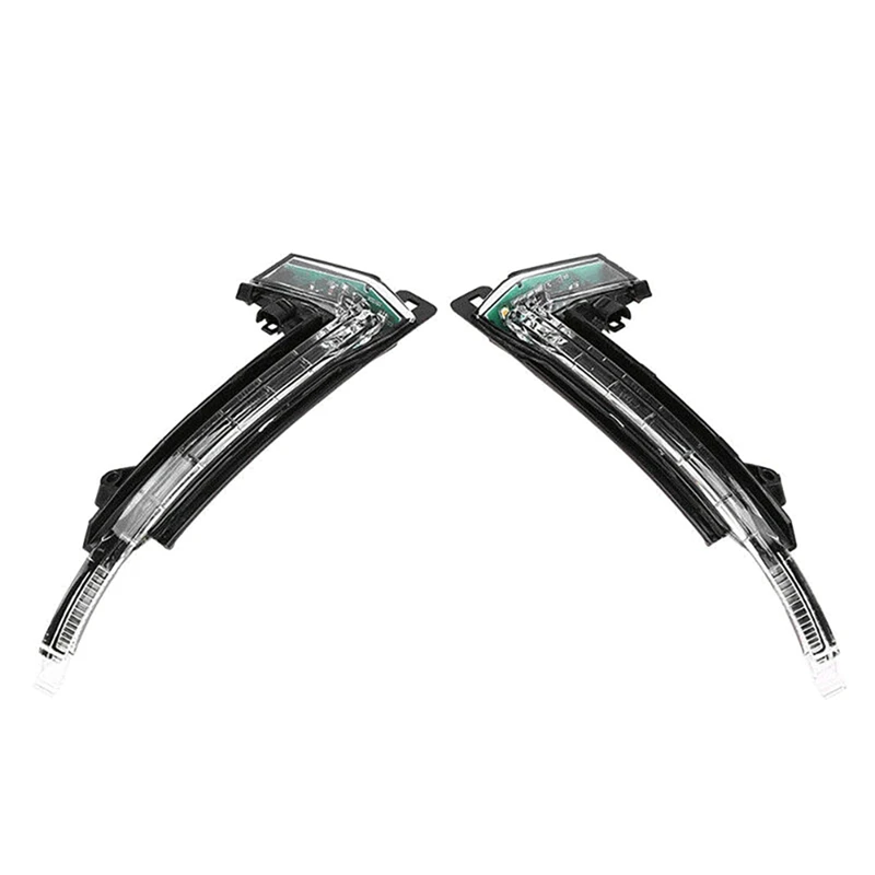 

1 Pair LED Turn Signal Light Dynamic Scroll Sequential Rearview 8KD949101 8KD949102 Black For A3 A4 Q3 Q5