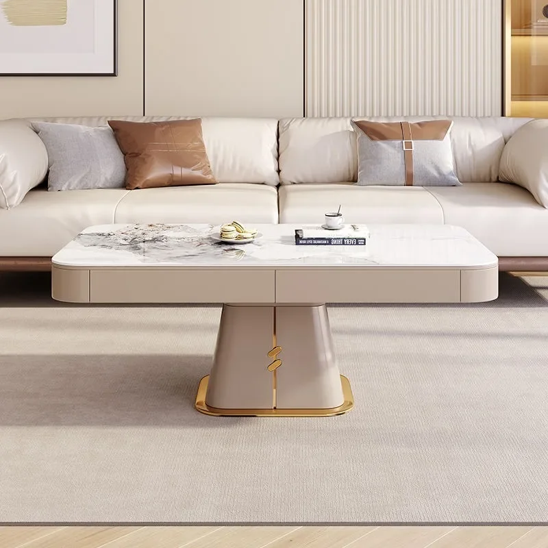 

Clear Frame Coffee Table Luxury Design Minimalist Italian Coffee Table Multifunction Novelty Wohnzimmer Tisch Home Furniture