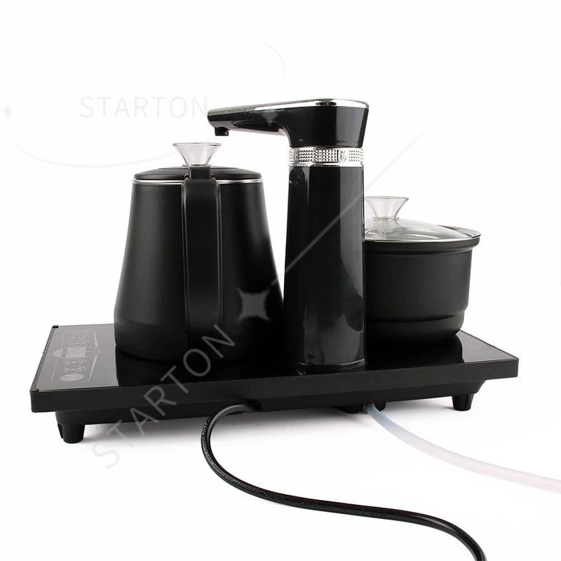 Pump Hot Water Dispenser Boiler Stainless Steel Teapot Electric Kettle Heater Noodle Cooker Pasta Pot Cooking Stove