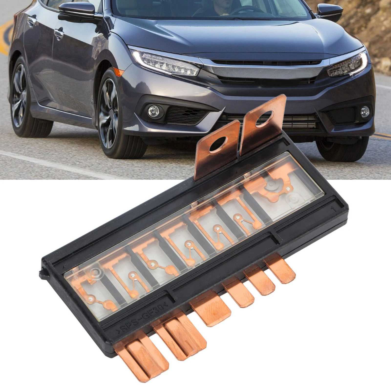 Bloco multifusível 32A 38231 TBA A01 Substituição do bloco de ligação fusível para Honda Civic 2016 2017 2018 2019 2020