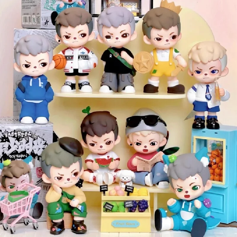 

В наличии Rayan V2 Youthful Days Series Mystery Box 1:1 Высокое качество 2-я фигурка орнамент модные настольные игрушки коробка-сюрприз подарок