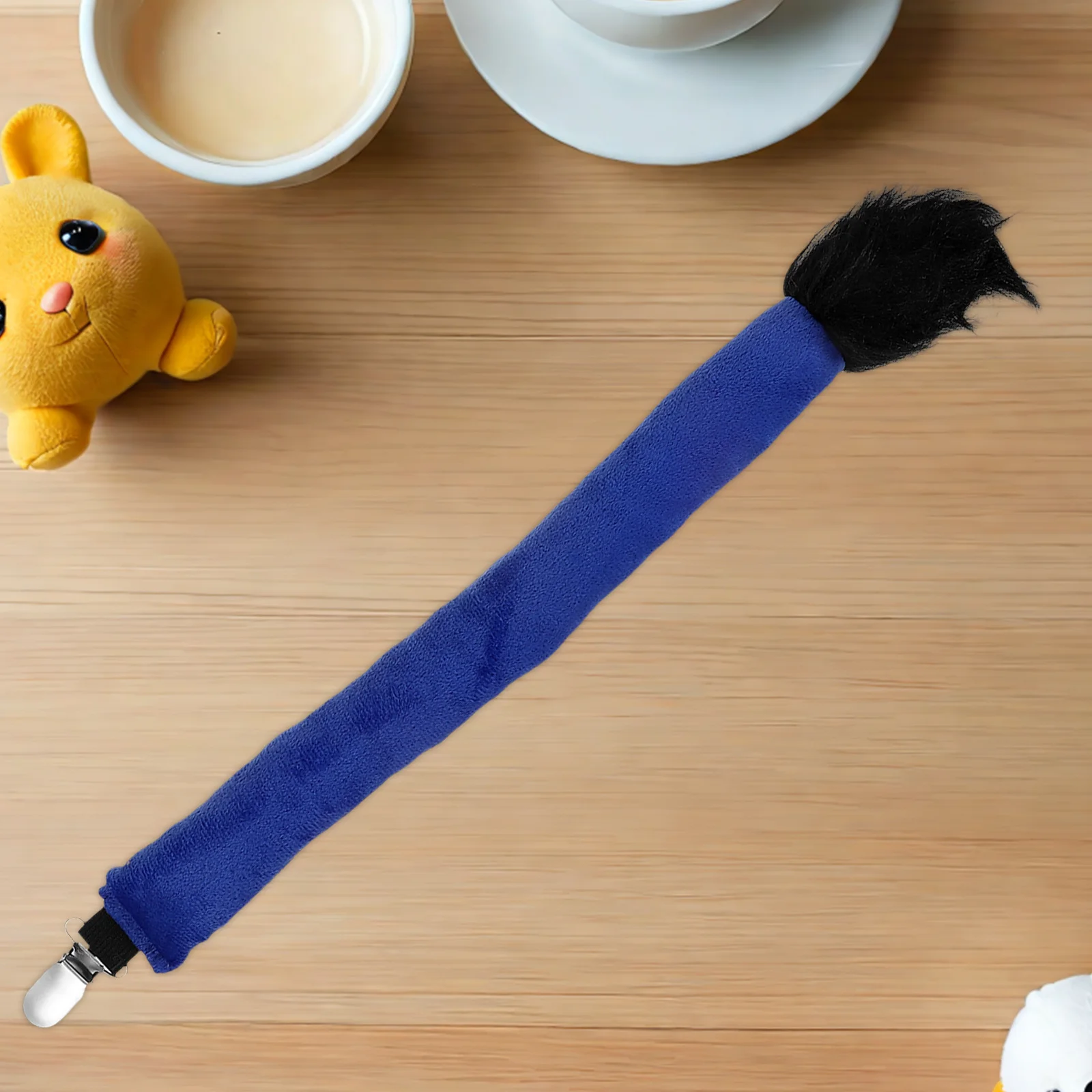 1 set di accessori per costumi animali con coda di corno di toro, set di vestire per bambini, per ruolo di carnevale per feste in fattoria di Halloween