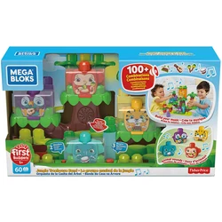 Mega Bloks Jungle Treehouse Band combinaciones musicales, juguete electrónico para niños, regalo para niños, juguete interactivo