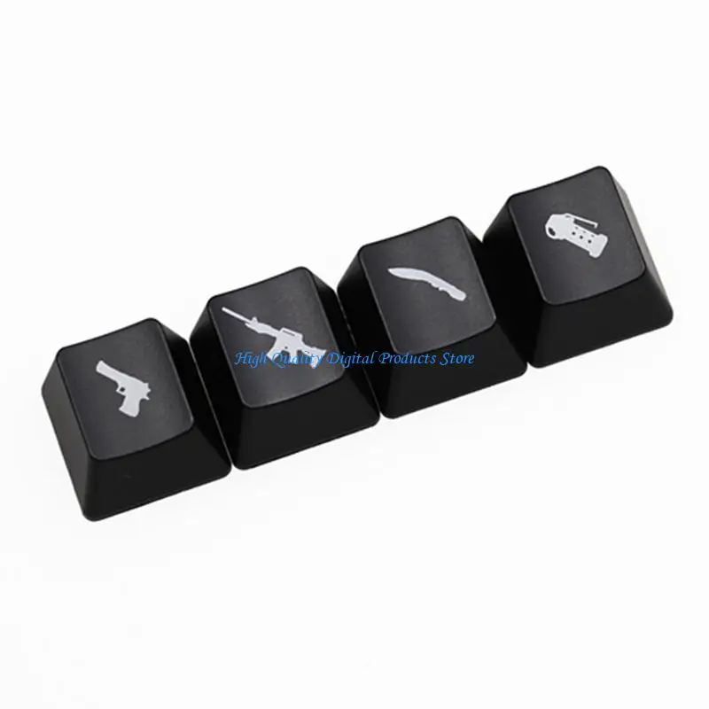U2JE Gaming Design Backlight Keycaps For Cherry Mx Switch Mechanical Gaming Keyboard WASD Direction Keys OEM ABS Keycap