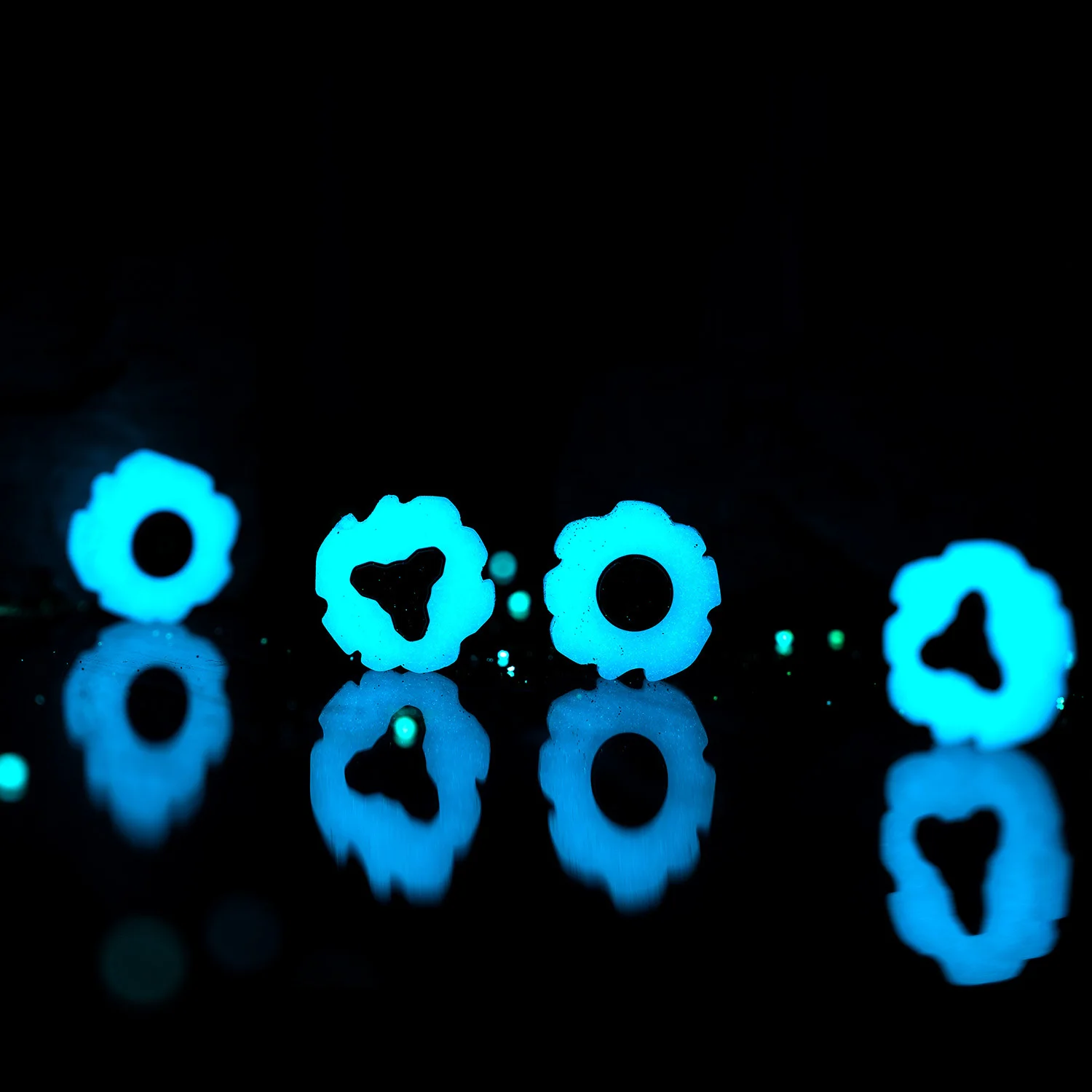 مضيئة سيليكون عصا التحكم غطاء حامي لسوني PS5 PS4 PS3 Xbox One سليم سلسلة X/S التبديل برو متحكم الأصابع قبضة غطاء